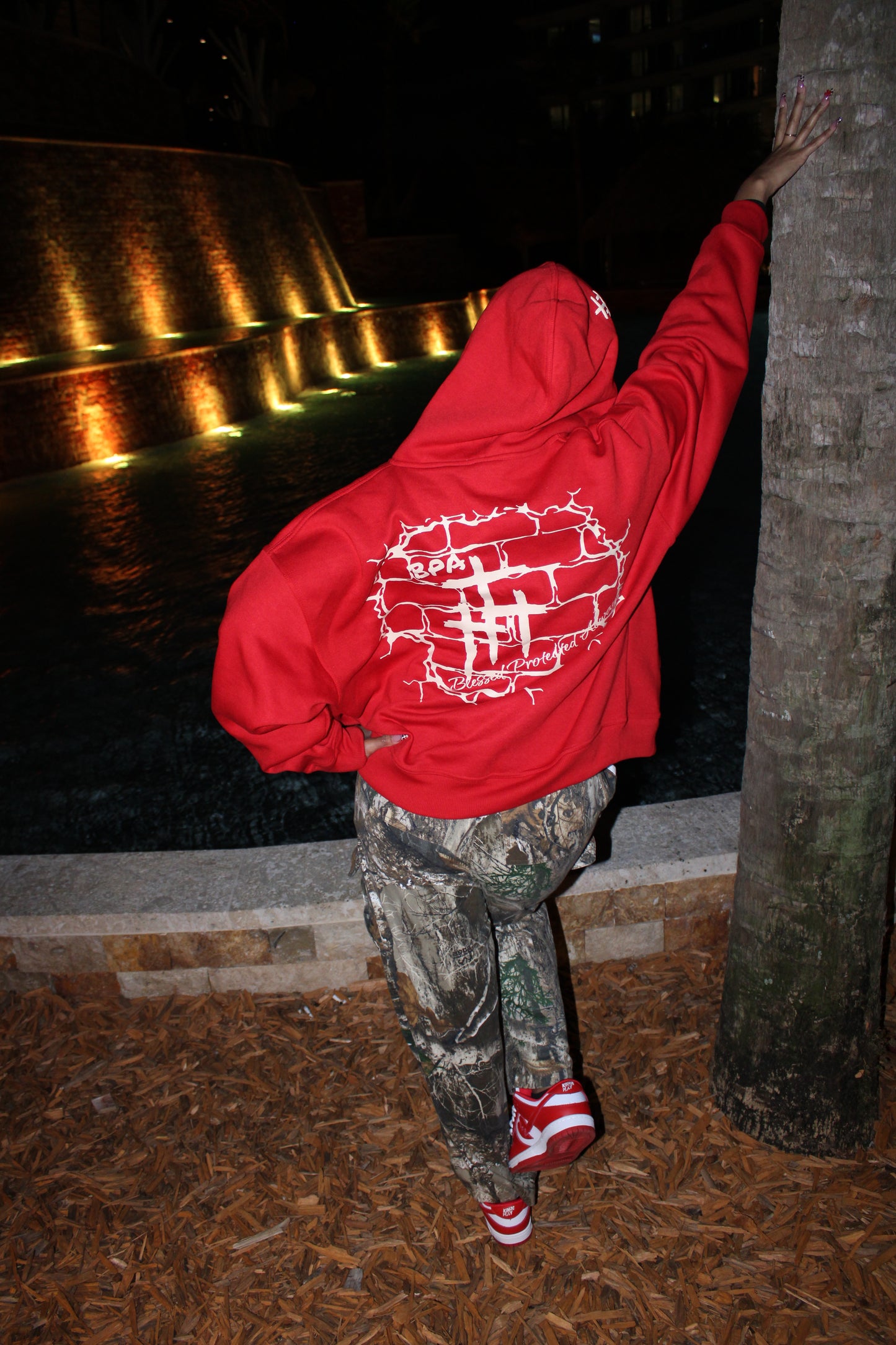 King Of Kings Zip Ups (Red and Cream)