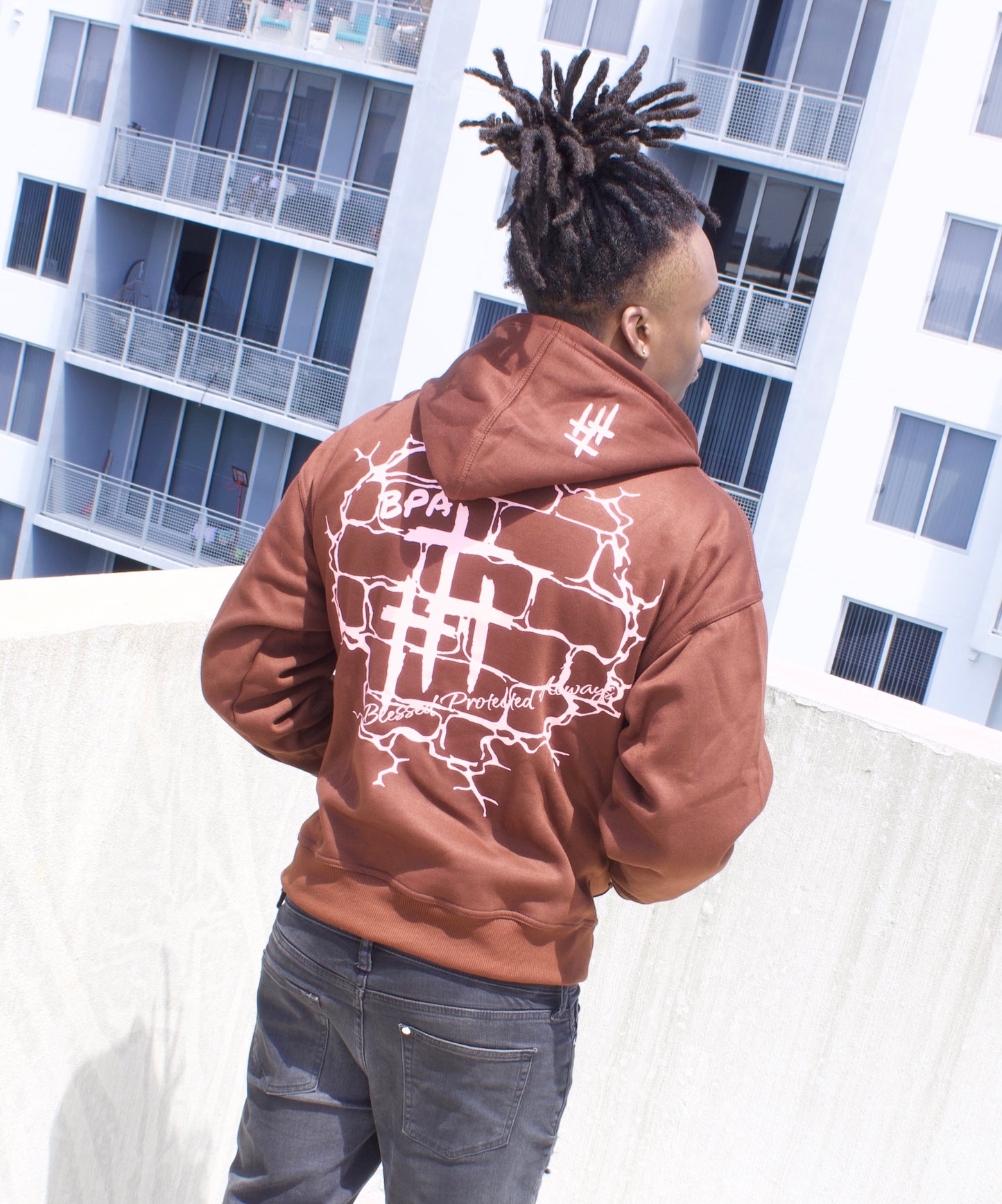 King Of Kings Zip UPS (Brown and Light Pink)